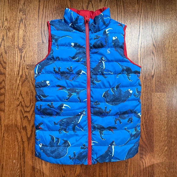 Joules Other - Joules Reversible Puffer Vest Sz 8